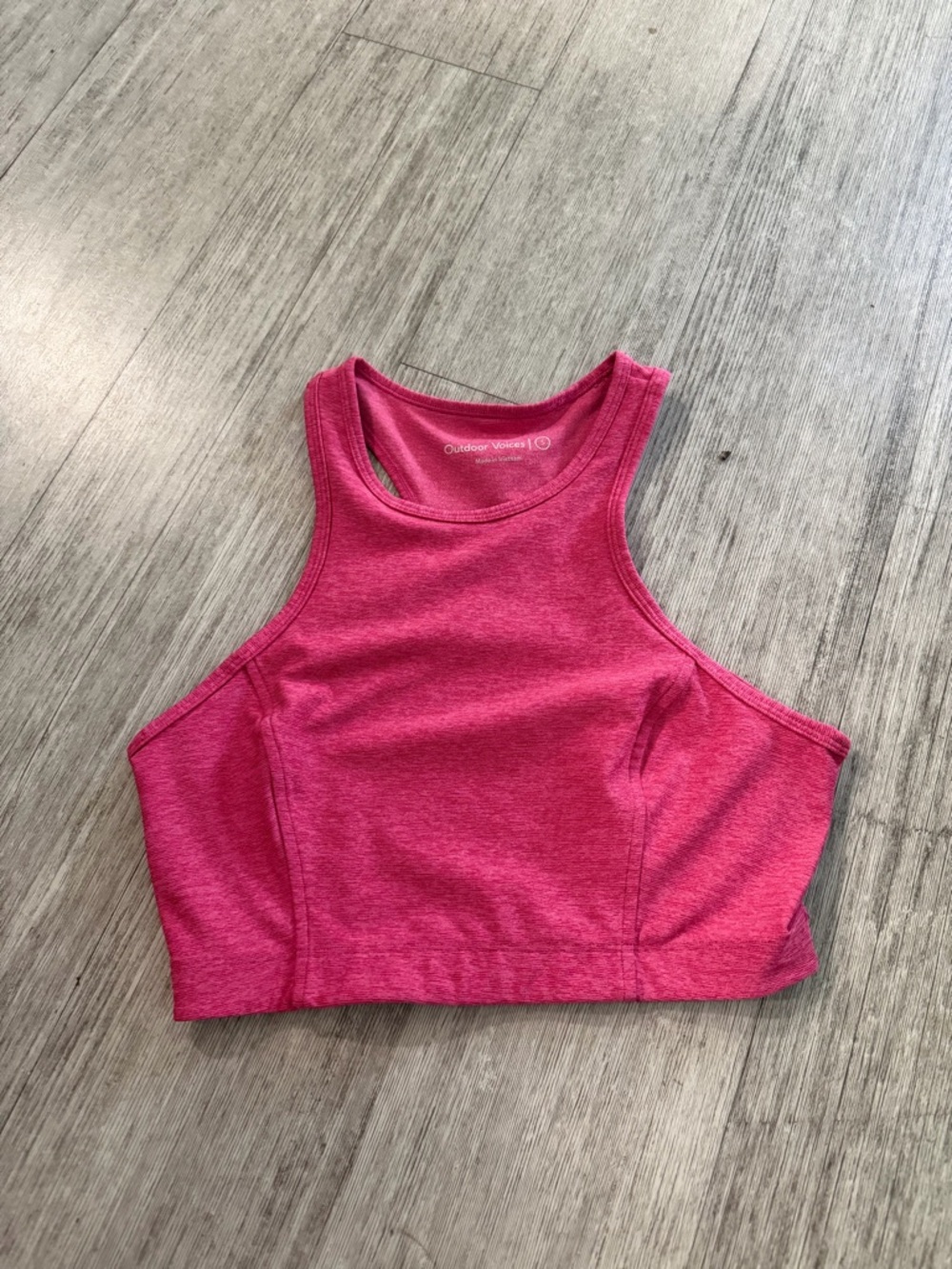 Outdoor Voices athletic crop top